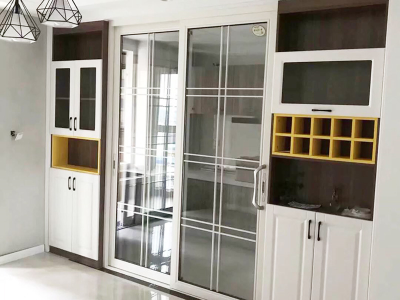 厨房移门隔断柜